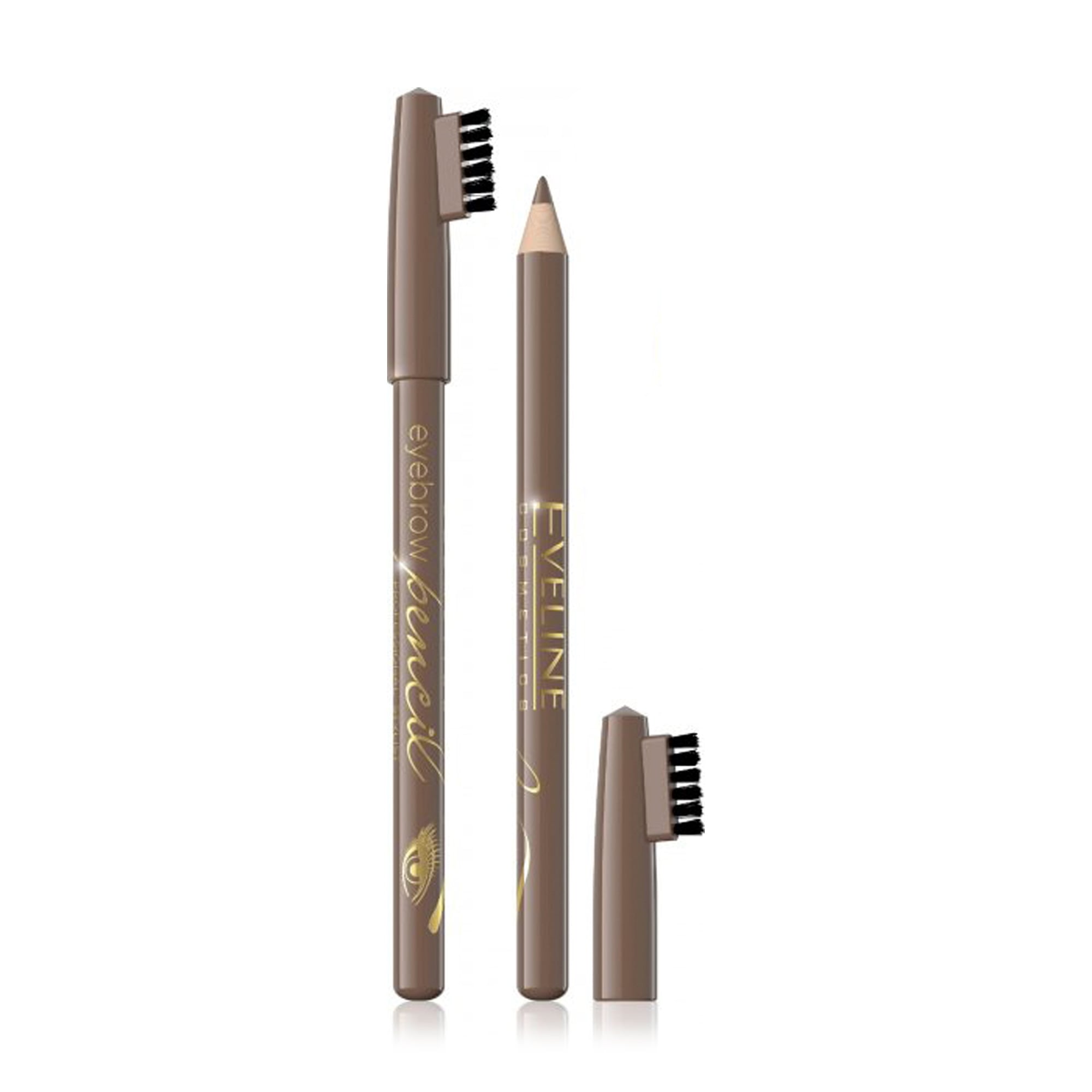 Контурний олівець для брів Eveline Cosmetics Eyebrow Pencil світло-коричневий, 1.2 г