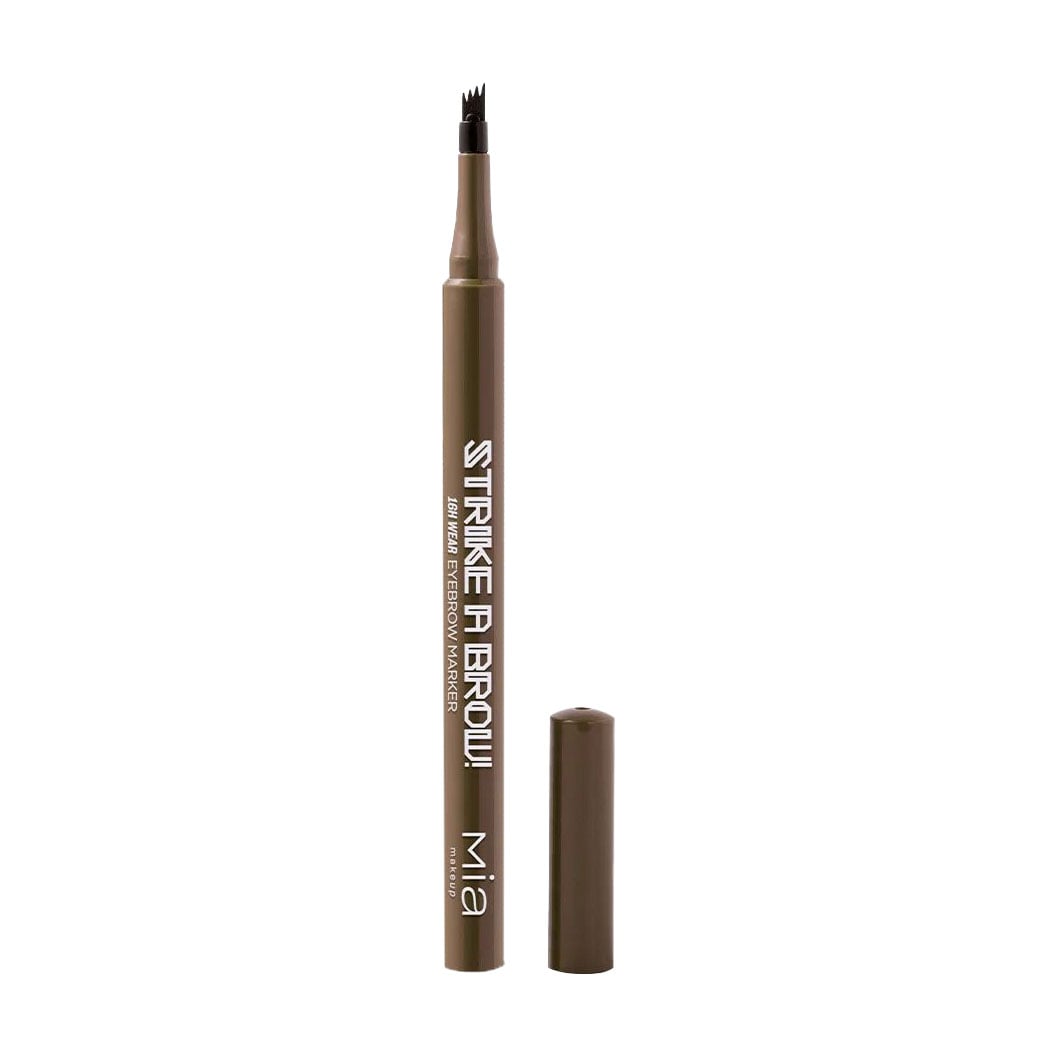 Олівець для брів Mia Cosmetics Strike A Brow! Eyebrow Marker 01 Taupe, 1.1 мл