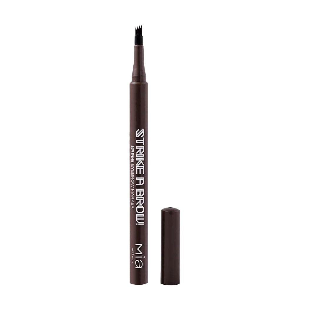Олівець для брів Mia Cosmetics Strike A Brow! Eyebrow Marker 03 Chocolate, 1.1 мл